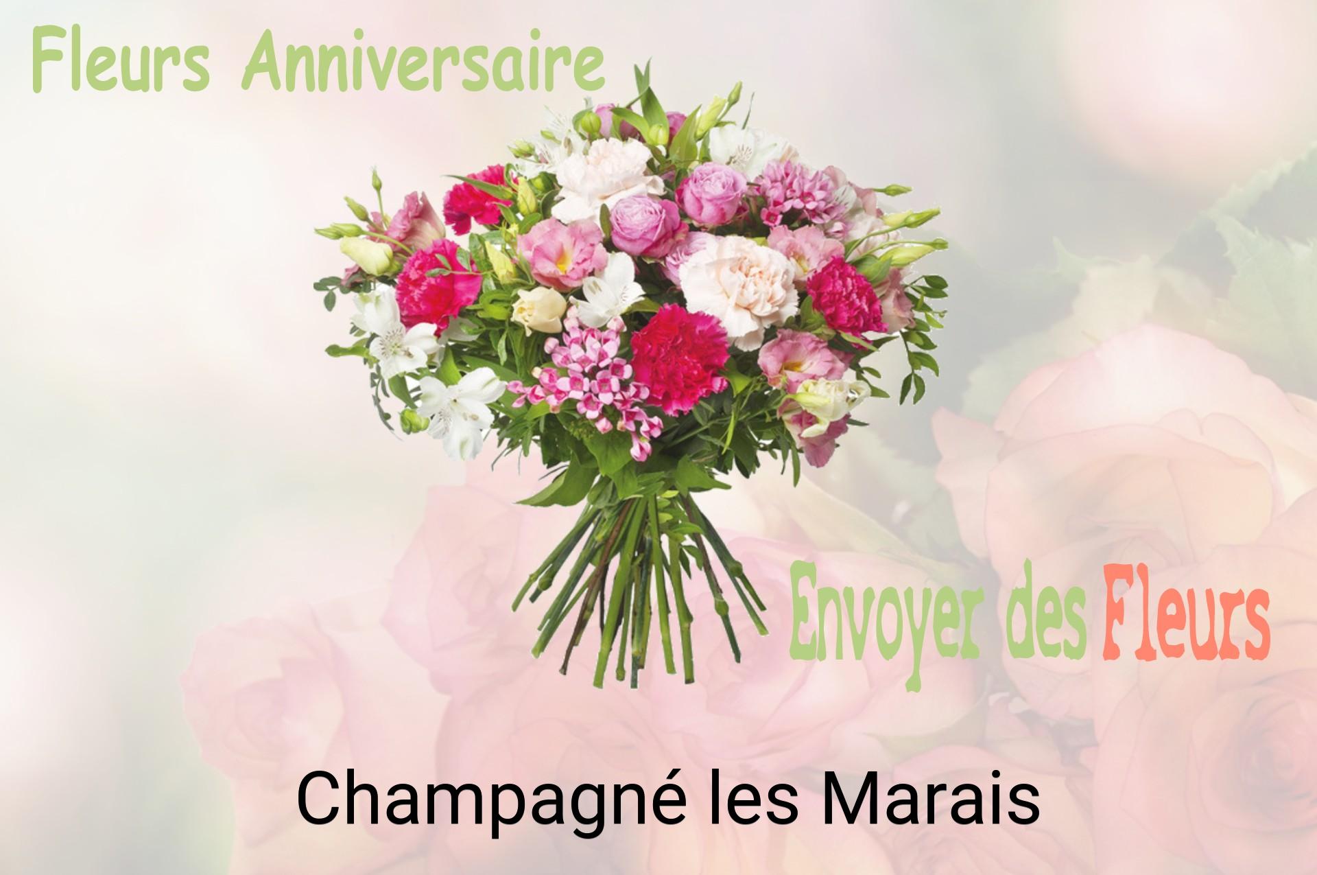 Bouquet de fleurs d’anniversaire livré à Champagné-les-Marais